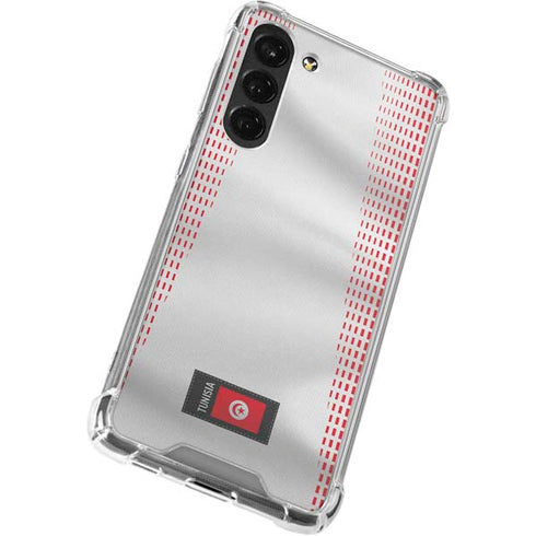 Tunisia Soccer Flag Galaxy S23 Plus Clear Case